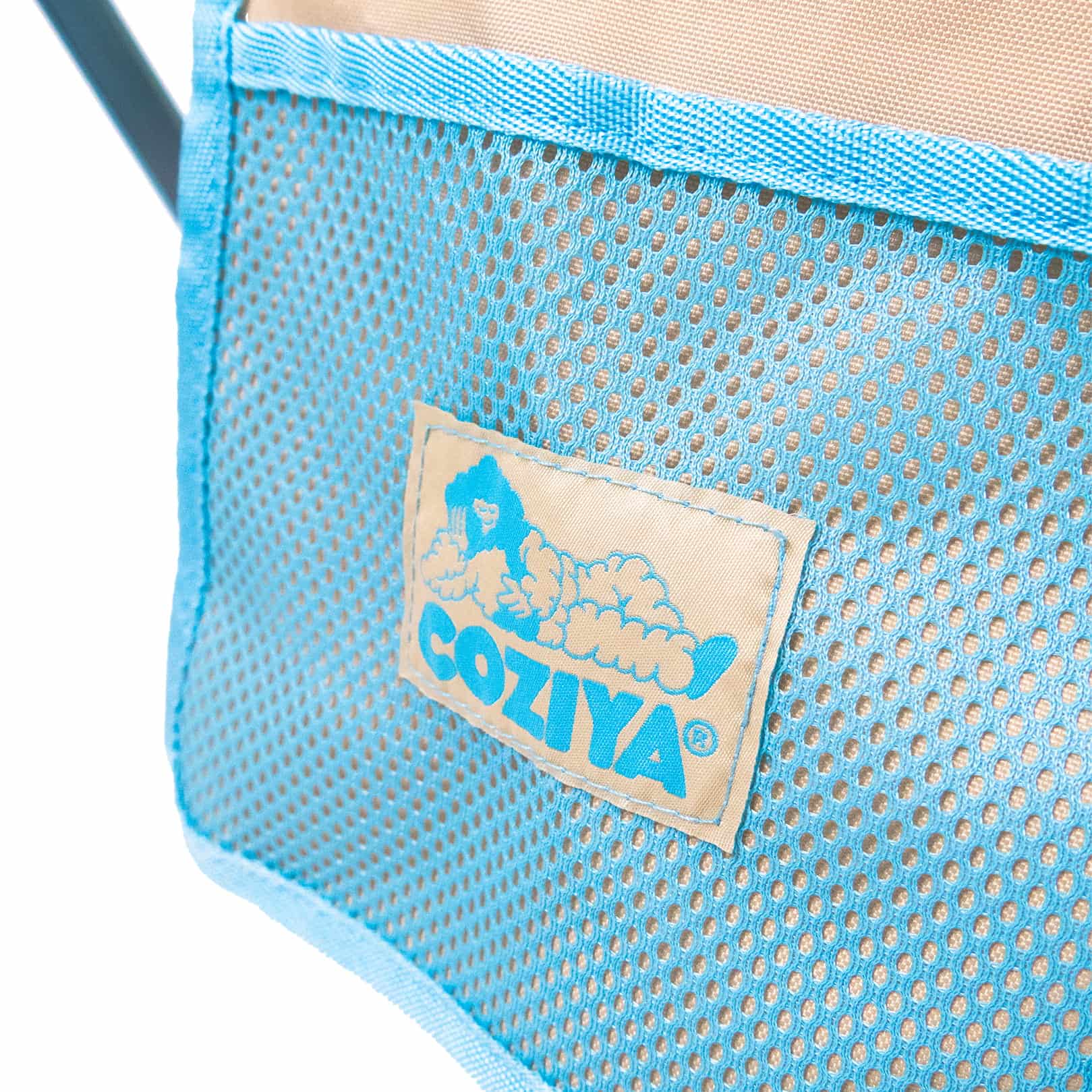 Chaise camping Coziya Cloud Chair™ avec poche latérale - rangement pratique