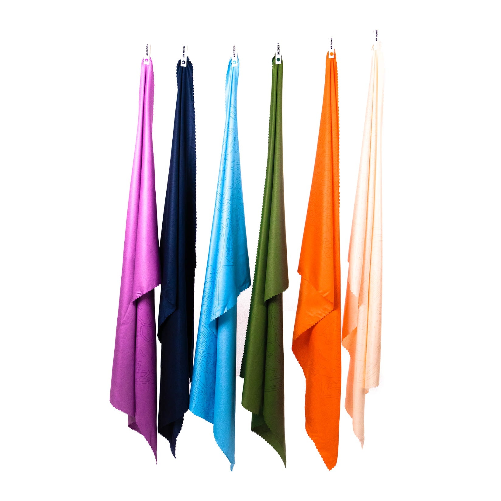Air Towel™ Coziya® gamme complète de couleurs - toutes les teintes disponibles