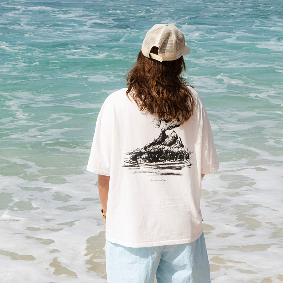 T-shirt Cloud 3D Coziya® – coupe boxy 100% coton vêtement outdoor