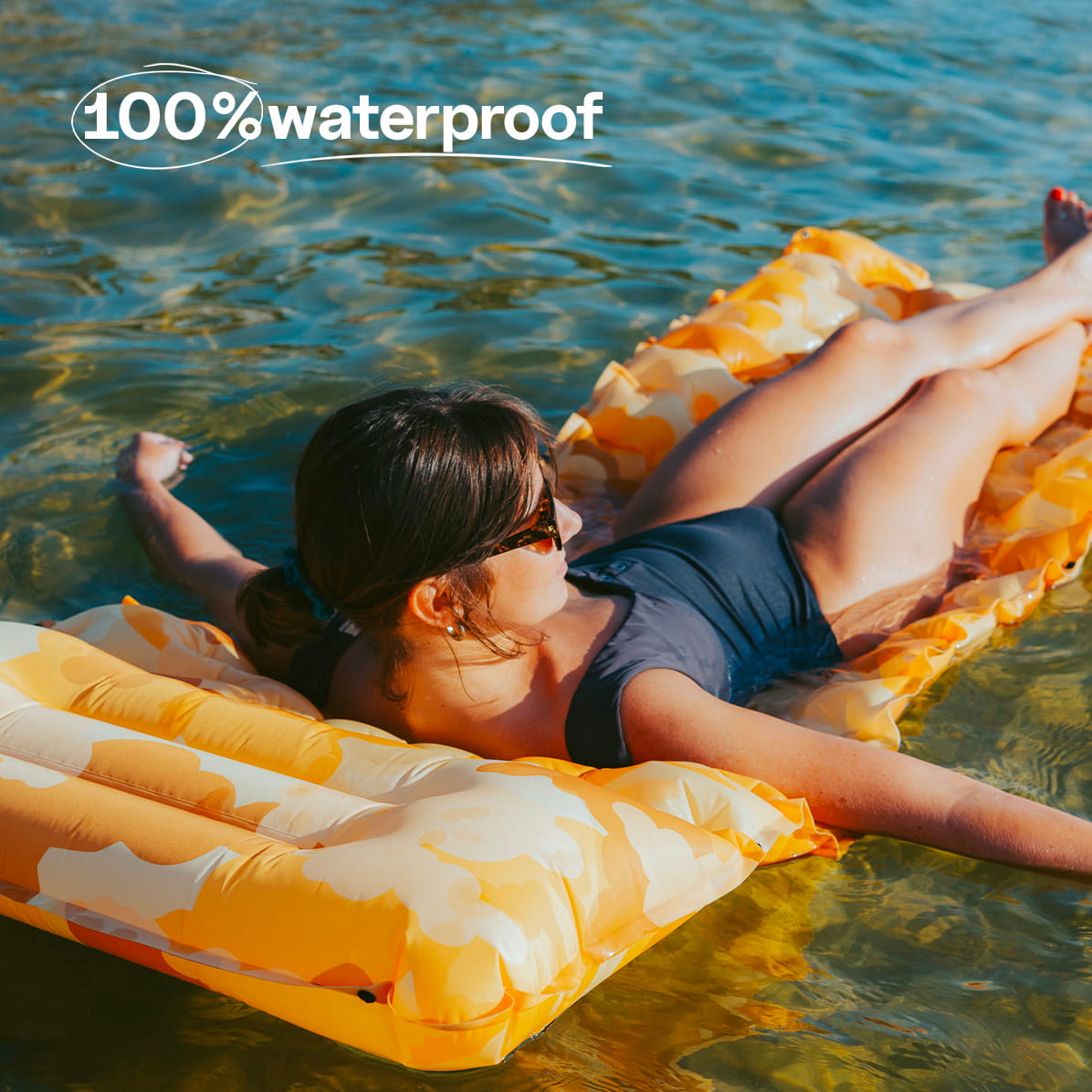 Matelas Coziya® 100% imperméable waterproof - plage eau toutes surfaces