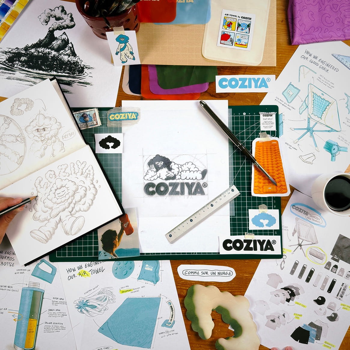Création et conception de produits outdoor Coziya® - innovation camping